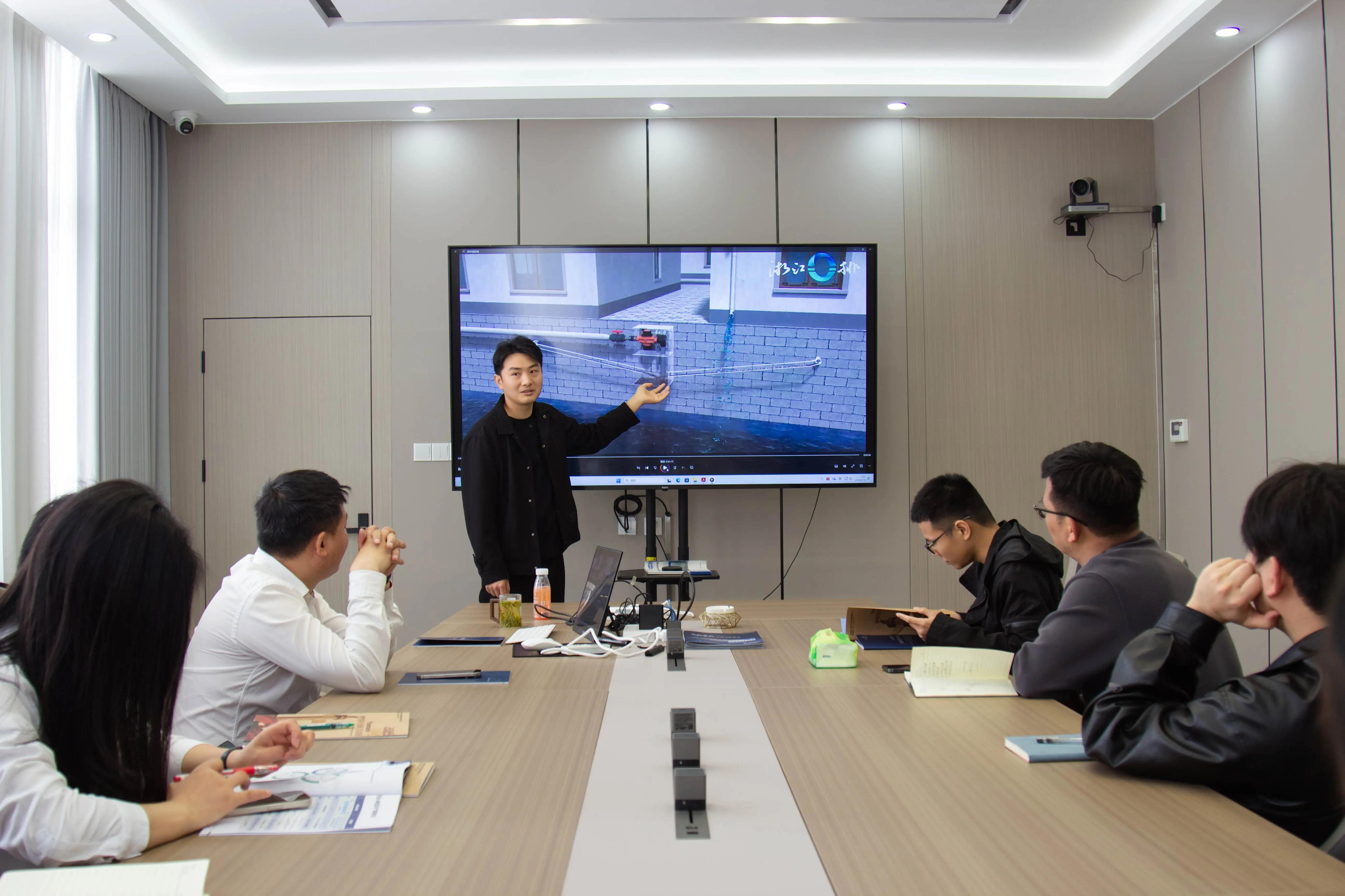 Технологии и инновации водоснабжения: визит руководителя Цая из Zhejiang Lingpai в EPANEL